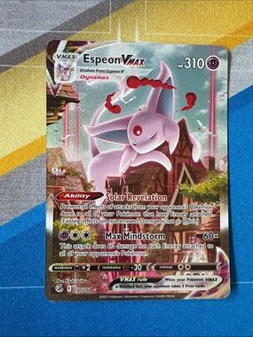 Espeon VMAX 270/264 Alt Art Secret Rare Pokémon Fusion Strike - NM/M